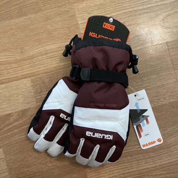 Iguana Size L/XL Women's Snowboard Ski Gloves Windproof Winter ALESSIAW NEW - Picture 4 of 6